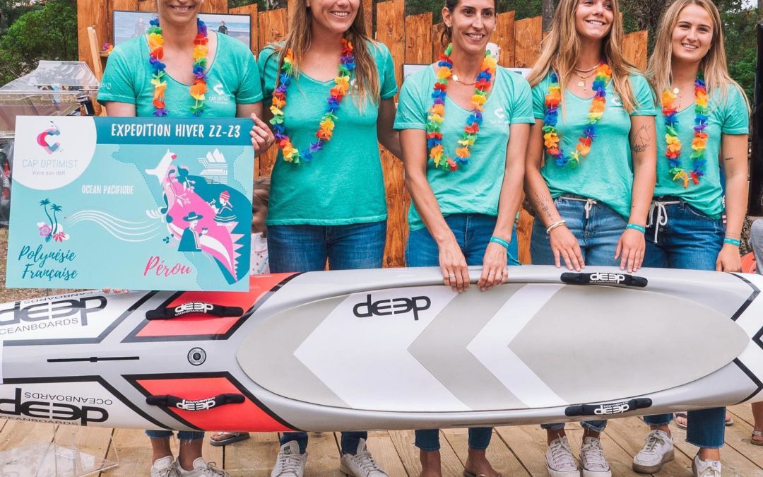 Official launch of the CAP OPTIMIST expedition Saturday 03 July 2021
